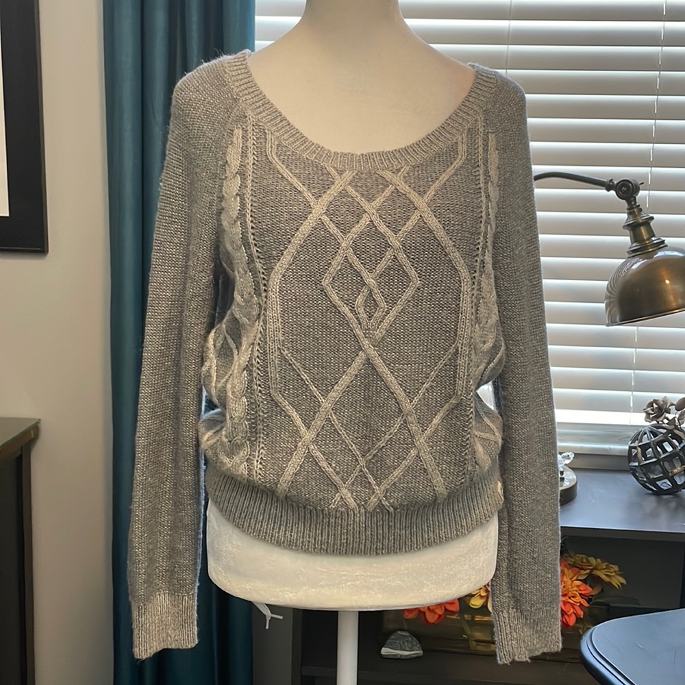 Grey soft Roxy sweater